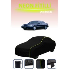 Cemku Siyah [hyundai Sonata 1993 - 1996] Uyumlu Neon Fitilli Araba Brandası, Su ve Toz Geçirmez
