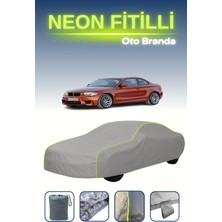 Cemku Gri [bmw 1 Serisi M Coupe (E82) 2010 - 2012] Uyumlu Neon Fitilli Araba Brandası, Su ve Toz Geçirmez