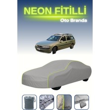 Cemku Gri [opel Vectra B Caravan] Uyumlu Neon Fitilli Araba Brandası, Su ve Toz Geçirmez