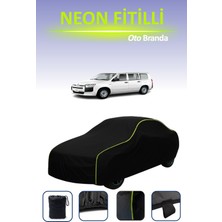 Cemku Siyah [toyota Succeed] Uyumlu Neon Fitilli Araba Brandası, Su ve Toz Geçirmez