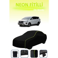 Cemku Siyah [toyota Kijang 1nnova 2] Uyumlu Neon Fitilli Araba Brandası, Su ve Toz Geçirmez