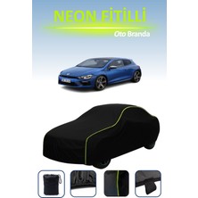 Cemku Siyah [volkswagen Scirocco 3] Uyumlu Neon Fitilli Araba Brandası, Su ve Toz Geçirmez