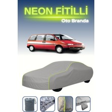 Cemku Gri [peugeot 806 1998 - 2002] Uyumlu Neon Fitilli Araba Brandası, Su ve Toz Geçirmez