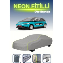 Cemku Gri [volkswagen Futura] Uyumlu Neon Fitilli Araba Brandası, Su ve Toz Geçirmez