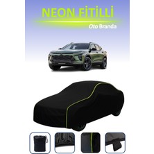 Cemku Siyah [chevrolet Tracker] Uyumlu Neon Fitilli Araba Brandası, Su ve Toz Geçirmez