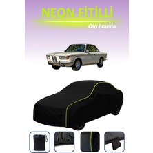 Cemku Siyah [bmw New Class Coupe] Uyumlu Neon Fitilli Araba Brandası, Su ve Toz Geçirmez