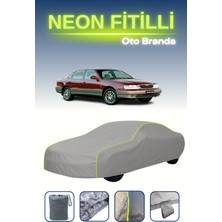 Cemku Gri [toyota Avalon 2] Uyumlu Neon Fitilli Araba Brandası, Su ve Toz Geçirmez