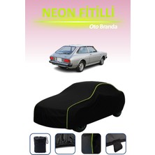 Cemku Siyah [toyota Corolla Hatch 3] Uyumlu Neon Fitilli Araba Brandası, Su ve Toz Geçirmez