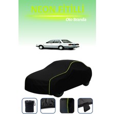 Cemku Siyah [nissan Sunny 2] Uyumlu Neon Fitilli Araba Brandası, Su ve Toz Geçirmez