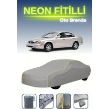 Cemku Gri [suzuki Verona 2004 - 2006] Uyumlu Neon Fitilli Araba Brandası, Su ve Toz Geçirmez