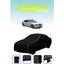Cemku Siyah [bmw M3 Coupe (E46) 2000 - 2006] Uyumlu Neon Fitilli Araba Brandası, Su ve Toz Geçirmez