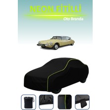 Cemku Siyah [citroen Id 3] Uyumlu Neon Fitilli Araba Brandası, Su ve Toz Geçirmez