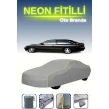 Cemku Gri [ford Escort 3 Kapılı 1990 - 1992] Uyumlu Neon Fitilli Araba Brandası, Su ve Toz Geçirmez