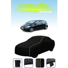 Cemku Siyah [mercedes A-Serisi 3 Kapılı (W169) 2004 - 2007] Uyumlu Neon Fitilli Araba Brandası