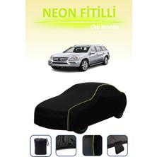 Cemku Siyah [mercedes Gl-Serisi (X164) 2009 - 2012] Uyumlu Neon Fitilli Araba Brandası Su ve Toz Geçirmez
