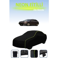 Cemku Siyah [nissan Rogue 2007 - 2014] Uyumlu Neon Fitilli Araba Brandası, Su ve Toz Geçirmez