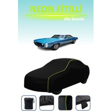 Cemku Siyah [chevrolet Camaro L-48 Super Sport 1967 - 1969] Uyumlu Neon Fitilli Araba Brandası