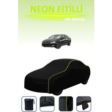 Cemku Siyah [volvo S80 2] Uyumlu Neon Fitilli Araba Brandası, Su ve Toz Geçirmez