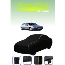 Cemku Siyah [citroen Zx 3 Kapılı 1992 - 1994] Uyumlu Neon Fitilli Araba Brandası, Su ve Toz Geçirmez