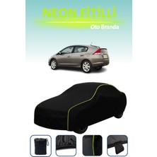 Cemku Siyah [honda Insight 2009 - 2012] Uyumlu Neon Fitilli Araba Brandası, Su ve Toz Geçirmez