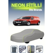 Cemku Gri [dacia Logan Van 2007 - 2012] Uyumlu Neon Fitilli Araba Brandası, Su ve Toz Geçirmez
