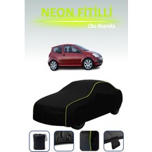 Cemku Siyah [citroen C2 2003 - 2008] Uyumlu Neon Fitilli Araba Brandası, Su ve Toz Geçirmez