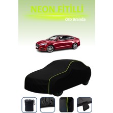 Cemku Siyah [ford Mondeo 5 Sedan] Uyumlu Neon Fitilli Araba Brandası, Su ve Toz Geçirmez