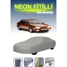 Cemku Gri [dacia Supernova 1999 - 2003] Uyumlu Neon Fitilli Araba Brandası, Su ve Toz Geçirmez
