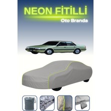 Cemku Gri [mazda 626 2 Hatchback] Uyumlu Neon Fitilli Araba Brandası, Su ve Toz Geçirmez