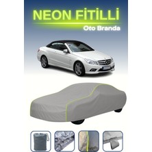 Cemku Gri [mercedes E-Serisi Cabriolet (A207) 2009 - 2012] Neon Fitilli Araba Branda Su  Toz Geçirmez