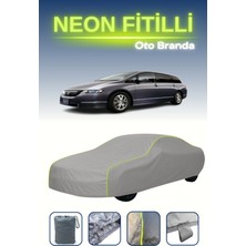 Cemku Gri [honda Odyssey 2008 - 2011] Uyumlu Neon Fitilli Araba Brandası, Su ve Toz Geçirmez