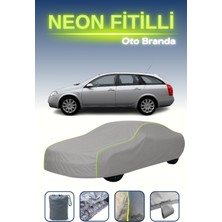 Cemku Gri [nissan Primera Wagon] Uyumlu Neon Fitilli Araba Brandası, Su ve Toz Geçirmez