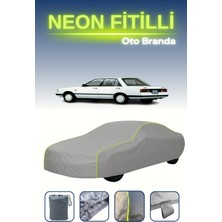 Cemku Gri [nissan Sunny 2 GA15DE] Uyumlu Neon Fitilli Araba Brandası, Su ve Toz Geçirmez