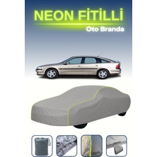 Cemku Gri [opel Vectra Hatchback 1999 - 2002] Uyumlu Neon Fitilli Araba Brandası, Su ve Toz Geçirmez