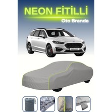 Cemku Gri [ford Mondeo 1 Wagon] Uyumlu Neon Fitilli Araba Brandası, Su ve Toz Geçirmez
