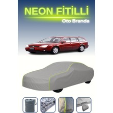 Cemku Gri [ford Mondeo 2 Wagon] Uyumlu Neon Fitilli Araba Brandası, Su ve Toz Geçirmez