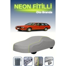 Cemku Gri [bmw 3 Serisi Touring (E30) 1988 - 1993] Uyumlu Neon Fitilli Araba Brandası, Su ve Toz Geçirmez