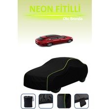 Cemku Siyah [kia Proceed 3] Uyumlu Neon Fitilli Araba Brandası, Su ve Toz Geçirmez