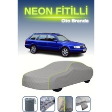 Cemku Gri [audi S6 Avant (C4) 1994 - 1997] Uyumlu Neon Fitilli Araba Brandası, Su ve Toz Geçirmez