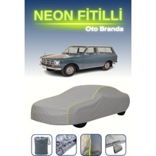 Cemku Gri [honda L700 1965 - 1967] Uyumlu Neon Fitilli Araba Brandası, Su ve Toz Geçirmez