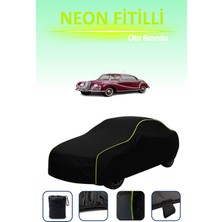 Cemku Siyah [bmw 502 Coupe 1954 - 1955] Uyumlu Neon Fitilli Araba Brandası, Su ve Toz Geçirmez