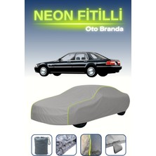 Cemku Gri [honda Inspire 1] Uyumlu Neon Fitilli Araba Brandası, Su ve Toz Geçirmez