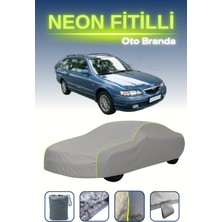 Cemku Gri [mazda 626 5] Uyumlu Neon Fitilli Araba Brandası, Su ve Toz Geçirmez