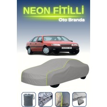 Cemku Gri [opel Vectra Sedan 1988 - 1992] Uyumlu Neon Fitilli Araba Brandası, Su ve Toz Geçirmez