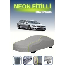 Cemku Gri [mercedes C 63 T-Modell (S204) 2007 - 2011] Neon Fitilli Araba Brandası, Su ve Toz Geçirmez