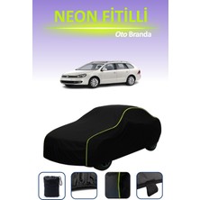 Cemku Siyah [volkswagen Golf Vı Variant 2009 - 2013] Uyumlu Neon Fitilli Araba Branda Su ve Toz Geçirmez
