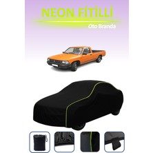 Cemku Siyah [volkswagen Taro] Uyumlu Neon Fitilli Araba Brandası, Su ve Toz Geçirmez