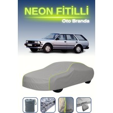 Cemku Gri [nissan Bluebird Traveller 1986 - 1990] Uyumlu Neon Fitilli Araba Brandası, Su ve Toz Geçirmez