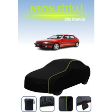 Cemku Siyah [peugeot 306 3 Kapılı 1997 - 2001] Uyumlu Neon Fitilli Araba Brandası, Su ve Toz Geçirmez