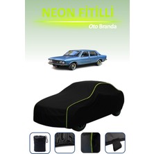 Cemku Siyah [fiat 132] Uyumlu Neon Fitilli Araba Brandası, Su ve Toz Geçirmez